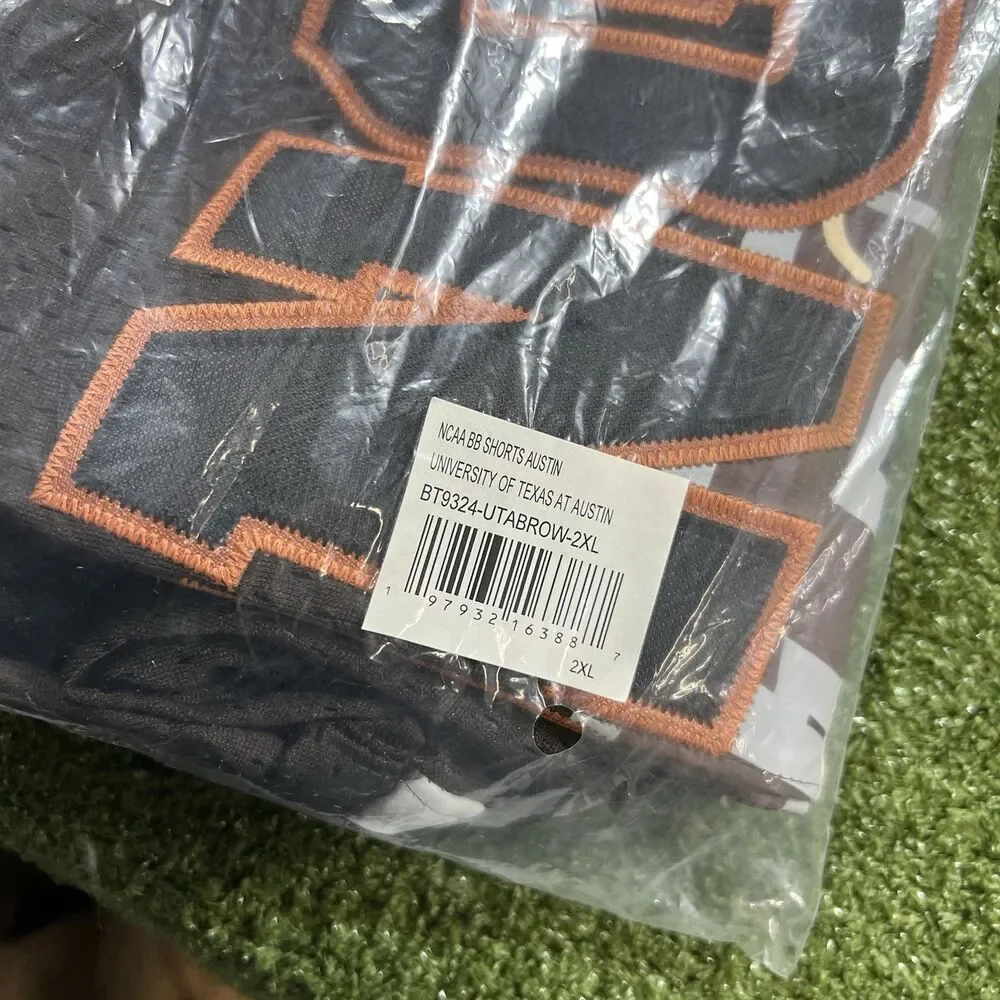 Travis Scott Texas Longhorns Mitchell & Ness Shorts Size 2XL